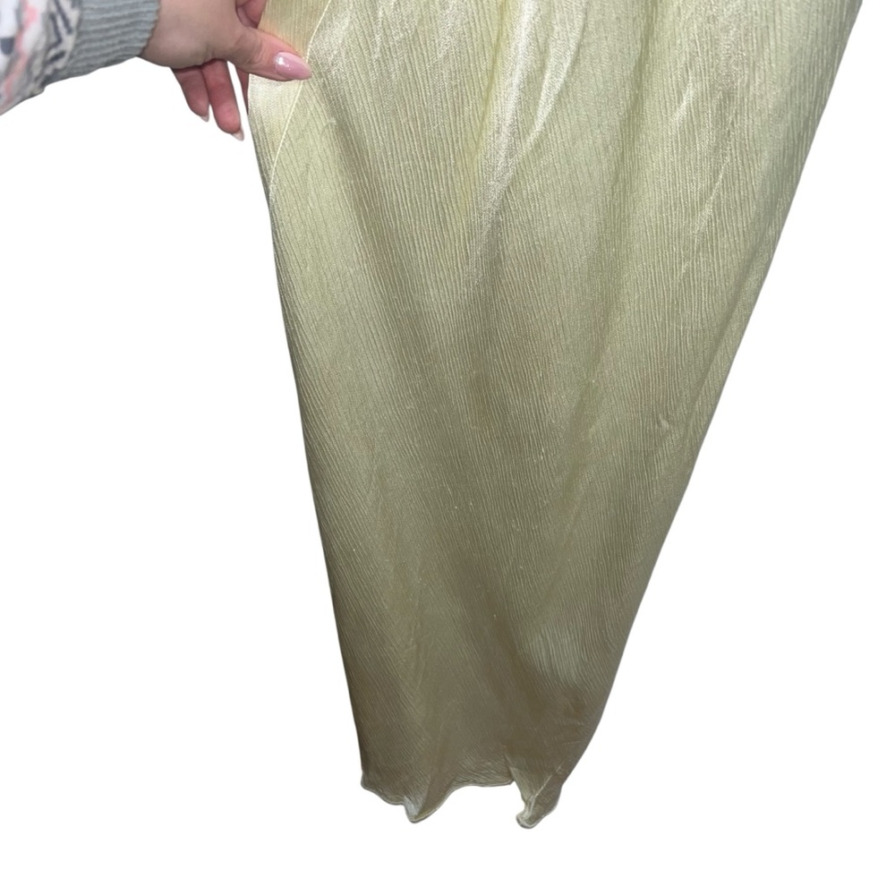 Bec + Bridge Maxina Crossover Maxi Dress In Ice Yellow - Picture 4 of 11